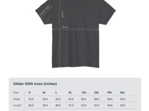 Unisex Heavy Cotton Tee - Image 81